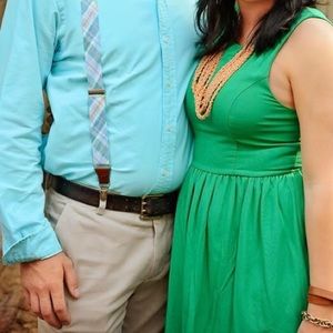 Green sun dress perfect for st. Patty’s day 💚☘️🍻